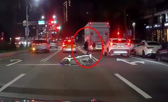 影》酒駕攔檢不停衝撞警車　林口警即刻掏槍喝令下車