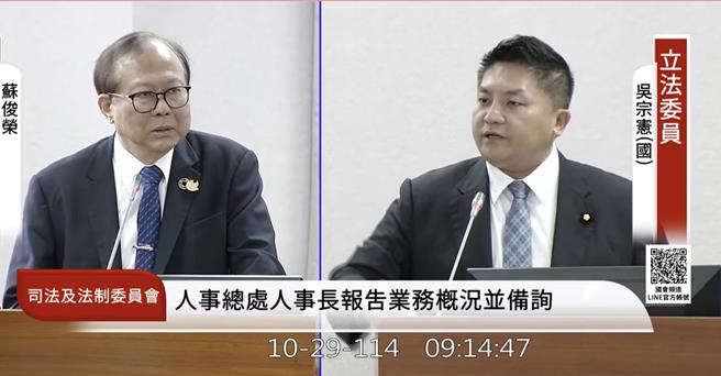 吴宗宪：民进党员赴陆要报备？庄瑞雄回民进党连市议员申请都不用 因为这个原因。曾薏苹截图