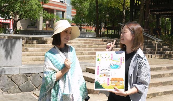 「2025臺北网红节」走进新北投商圈举办「网红探店行程」。(臺北网红节提供)