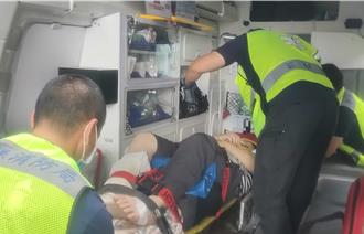 台東某校學生意外墜落受傷　消防緊急送醫無生命危險