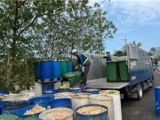 竹縣家戶廚餘即起暫停收運 瀝乾後併入一般垃圾丟棄
