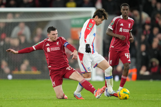 足球》英格蘭聯賽盃八強出爐   利物浦0：3不敵水晶宮 