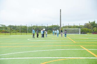 花蓮新建足球場 拚年底前啟用