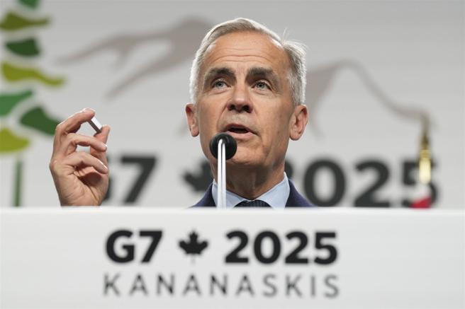 G7将成立关键矿产联盟，抗衡北京垄断市场。图为今年6月G7加拿大峰会。（达志影像／美联社资料照片）