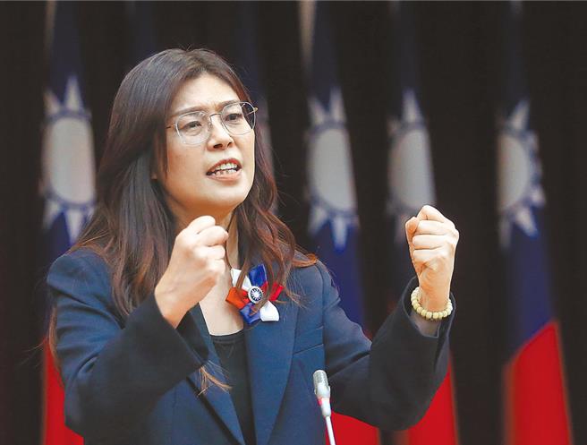 國民黨新任主席鄭麗文。（本報資料照片）