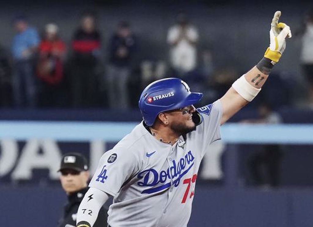 MLB》1個月沒安打 羅哈斯G7追平轟成為道奇英雄