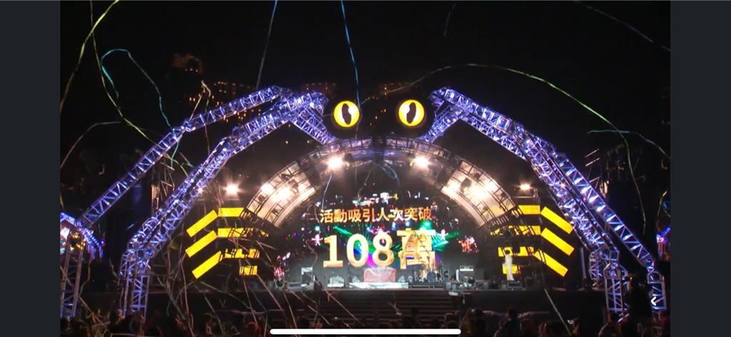 桃園萬聖城狂吸108萬人朝聖 再創歷史新高