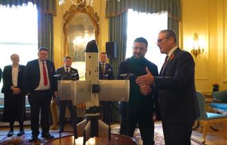 英烏攜手生產「章魚-100」反無人機系統 深化夥伴關係