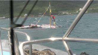 民間「黑潮航跡」航海計畫船隻翻覆　3人落海獲救