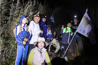 桃跨校聯盟攜手登聖山 37人挑戰大霸尖山 16位師生登頂