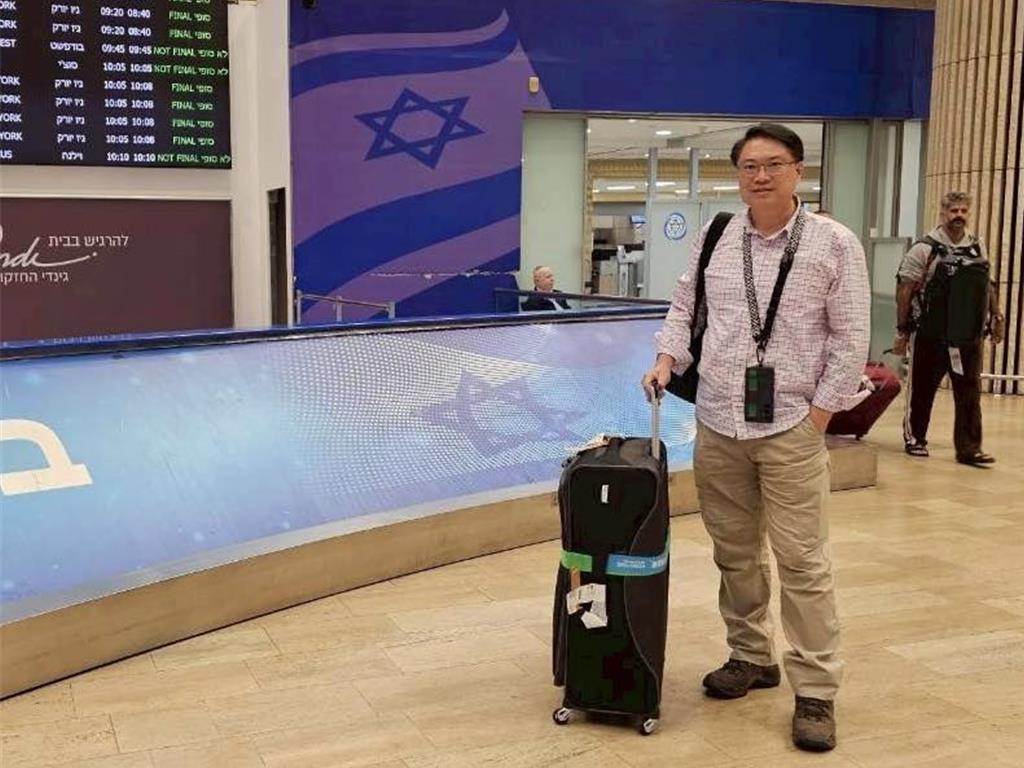 劍指市長？林右昌提輝達在以色列：台北可以再加把勁