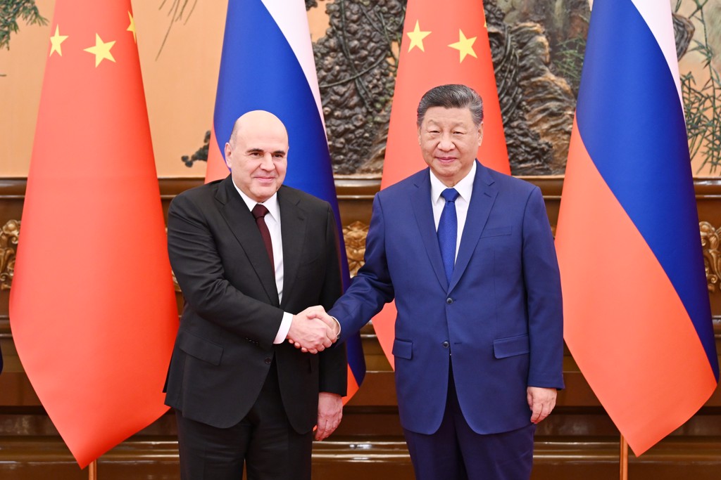 習近平會晤俄總理：把陸俄合作的蛋糕做好