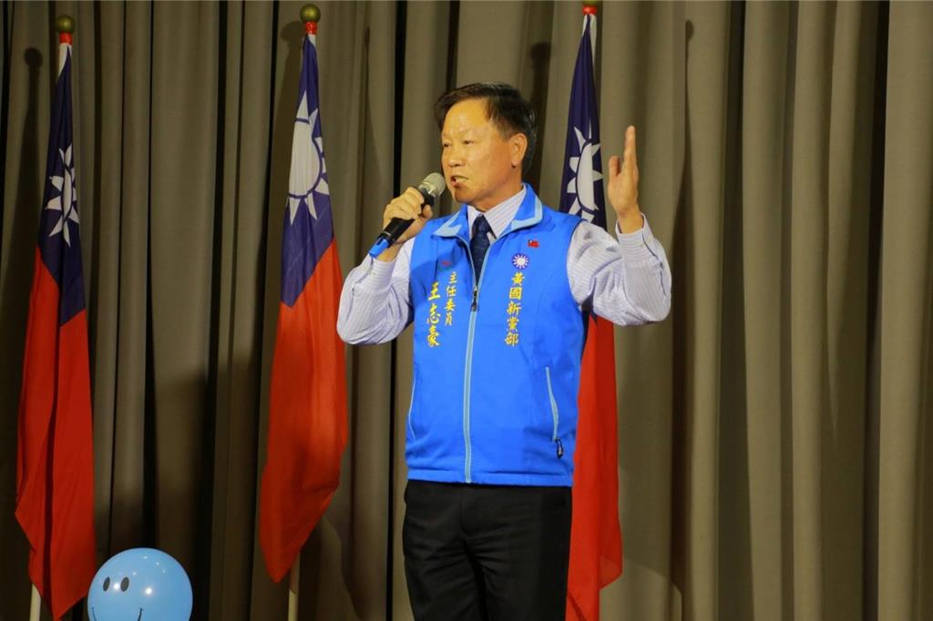 國民黨竹市新主委王志豪喊團結 談藍白合籲放下成見