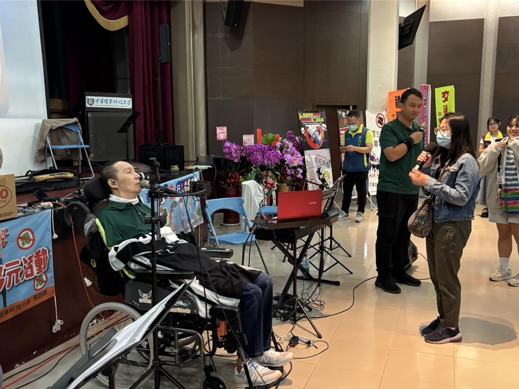 車禍全身癱瘓也要唱!搖滾歌手李振全呼籲大學生重視交安