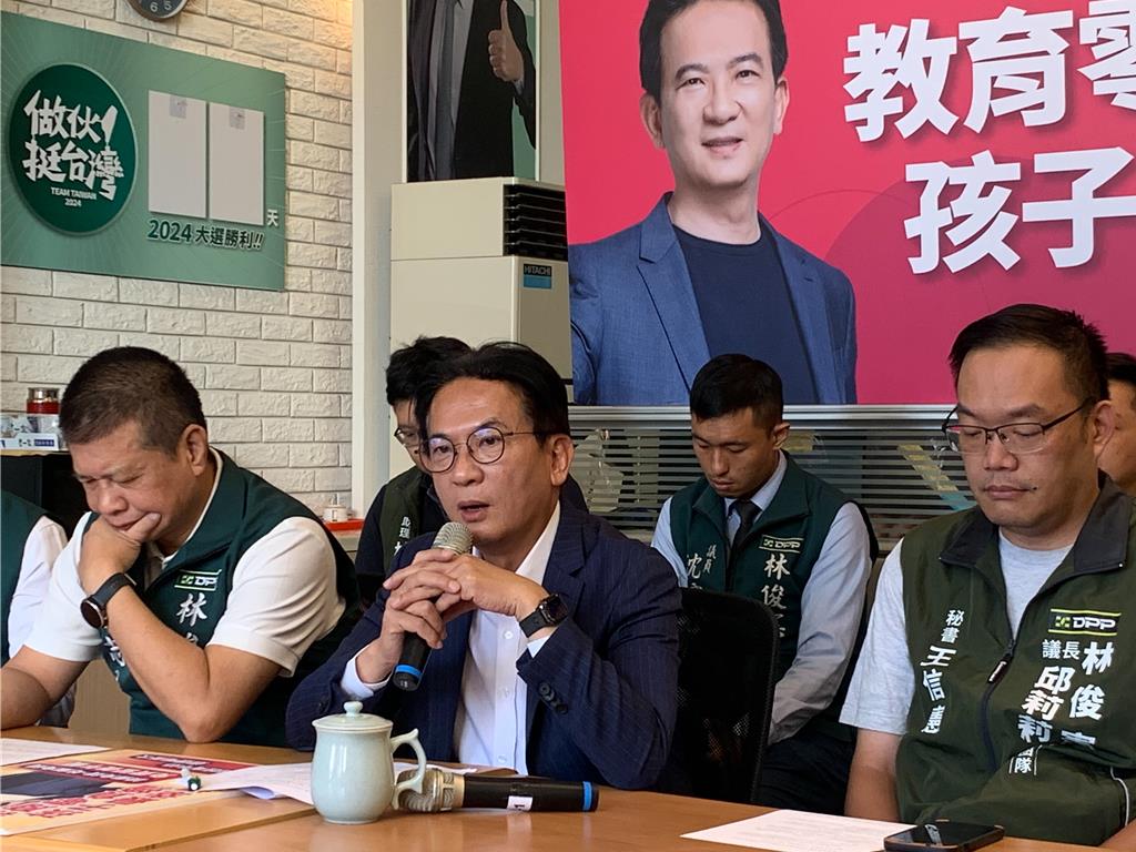 砸10億  林俊憲讓孩子「讀冊免錢、吃飯免錢、喝牛奶免錢」