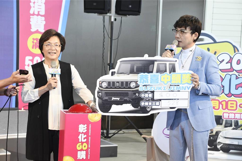 普發1萬》彰化GO購活動延長1個月 消費滿額抽2汽車