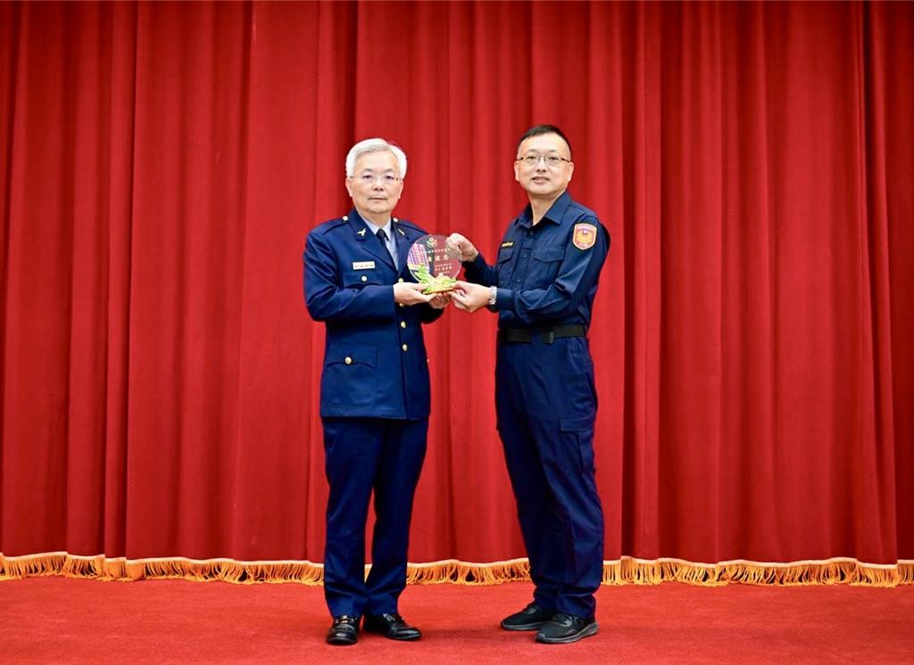 苗栗之光！通霄警務佐黃建忠 獲全國警察後勤楷模
