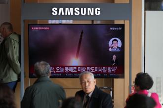 疑不滿美祭制裁 北韓再射飛彈