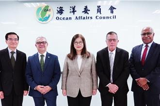接見友邦駐聯合國代表  管碧玲籲理念相近國家共同守護海洋民主價值
