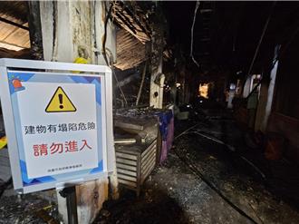 桃園南門市場火災復原 50攤水電搶修中 力拚周末完成