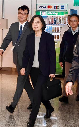 繼蕭美琴訪歐  蔡英文晚間啟程赴德：外交是一棒接一棒