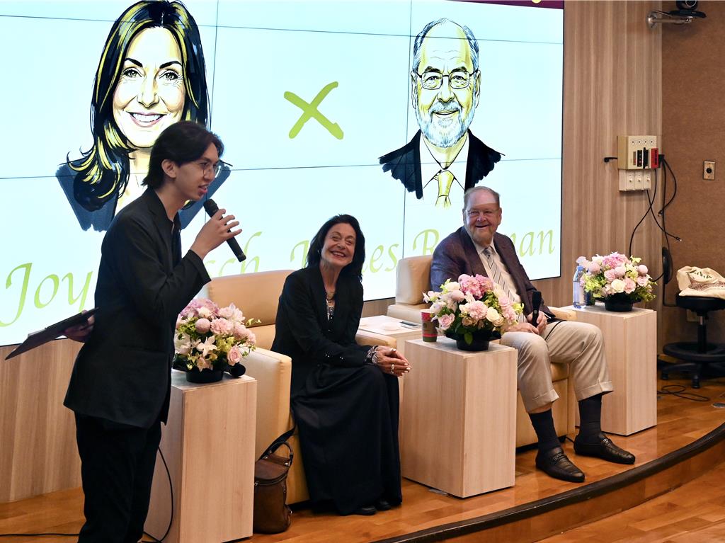 解開「生命物流」奧秘 諾貝爾獎得主羅思曼台大談細胞傳輸