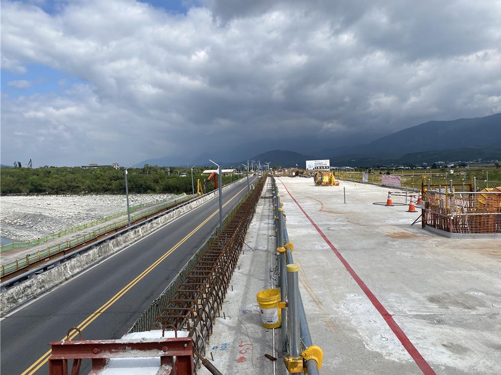 池上大橋挺過7颱風侵襲 預計明年北上搶先通車