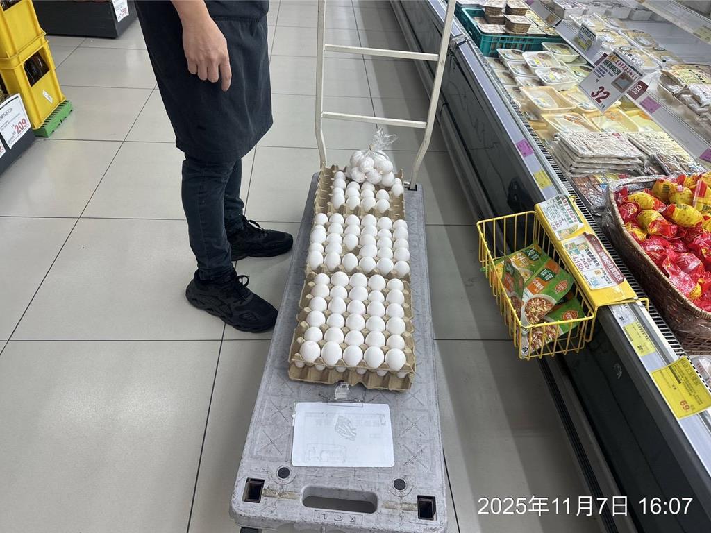 農藥殘留雞蛋流入新竹縣 竹北2超市預防性下架
