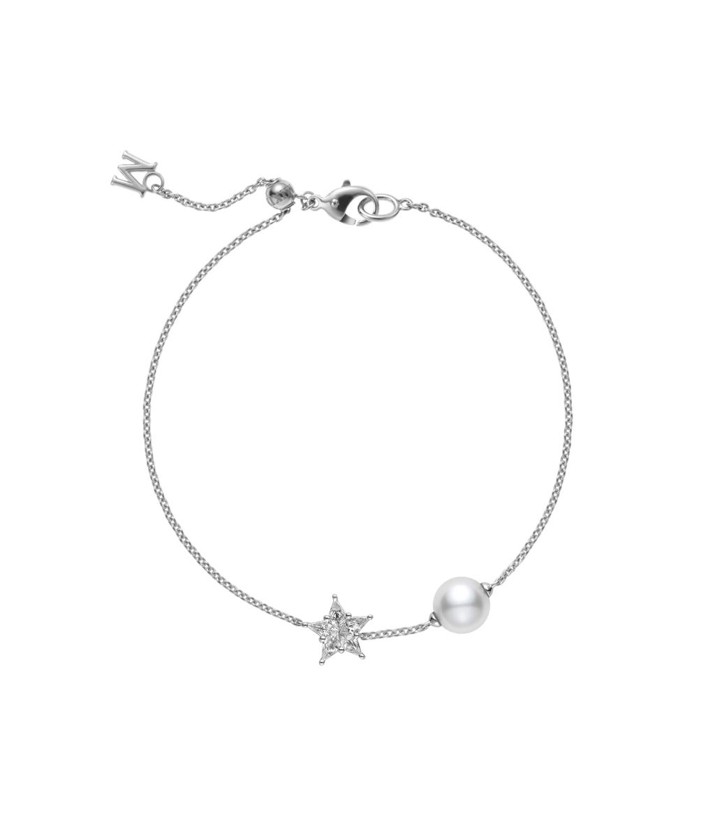 MIKIMOTO Starry Night 手鍊，10萬2000元。（MIKIMOTO提供）