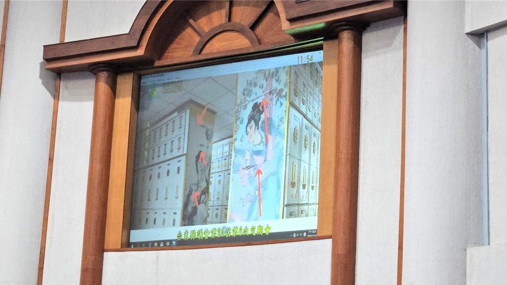 對亡者不敬！防震竟將納骨塔「五花大綁」