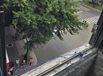 鳳凰侵襲率5地破90％！北市玻璃不敵強風整塊砸下 專家：小心坐牢