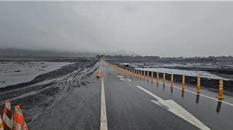 马太鞍溪临时涵管便道水位上涨 下午4时30分预警封闭