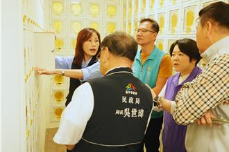 滿足安奉需求！沙鹿納骨堂砸1430萬翻新 首創小型骨灰櫃位