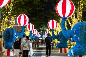 搶先看！新北耶誕城主燈「歡樂馬戲棚」曝光