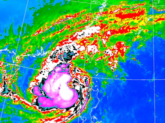 直播》凤凰颱风降雨警戒区纳宜兰 气象署最新说明