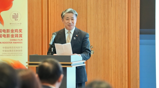 中国驻大阪总领事薛剑（图）针对日本首相高市早苗谈台湾有事的网路发文，在日本引起轩然大波。（资料照/新华社）