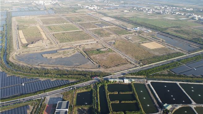 台南市七股科工區未來將打造成兼具產業競爭力與環境特色的南部綠色產業重鎮。（台南市經發局提供／程炳璋台南傳真）