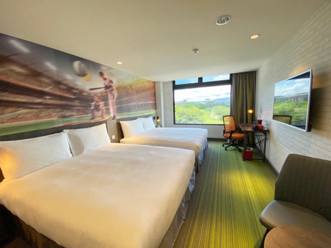 跨年入住「麗寶T11T12 Hotel」四人同行10,888元起，平均每人不到3千元。(麗寶集團提供)