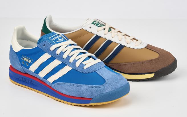 SOGO復興館adidas Originals SL 72運動休閒鞋，原價3290元，特價1599元，共限量40雙。（SOGO提供）