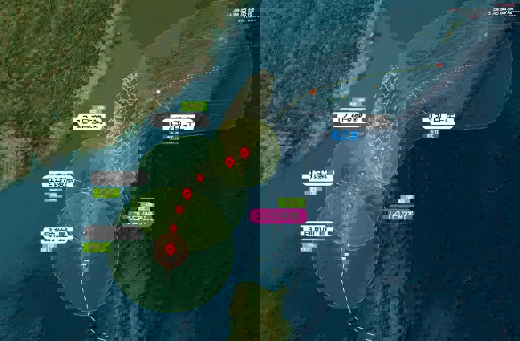 鳳凰逼近各地風雨搖滾時間曝 粉專:北部有2波