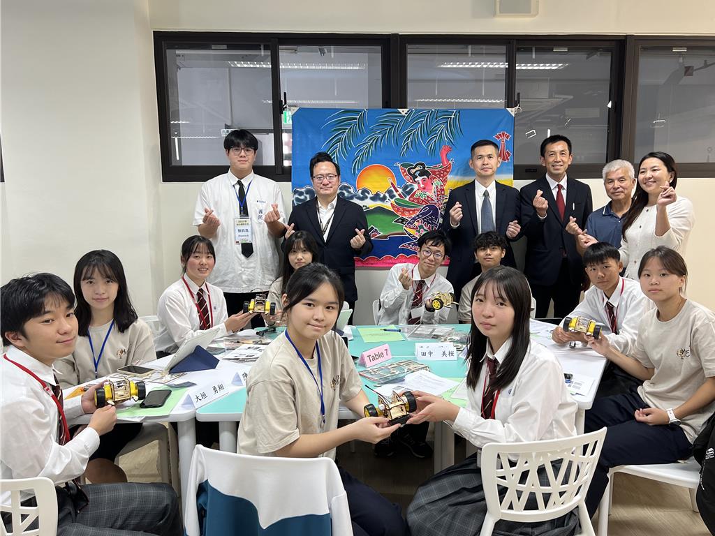 義民高中攜手明新科大 創客交流迎日本姊妹校千種高校