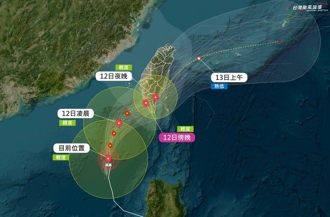 鳳凰逼近各地風雨搖滾時間曝 粉專：北部有2波