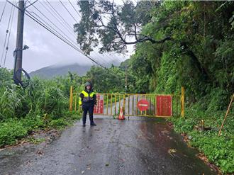 鳳凰逼近恐釀土石流！花蓮瑞港公路預警封閉