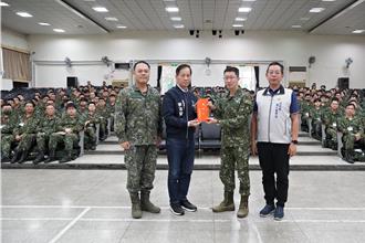 鳳凰颱風來襲！北市兵役局慰問教召官兵士氣滿滿