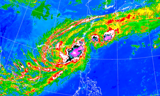 颱風假再一天？明10縣市達停班停課標準 最新風雨預報曝 