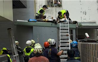 國中女生6樓墜2樓遮雨棚 命大僅擦挫傷