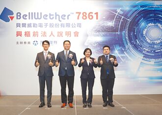 貝爾威勒明登興櫃 每股105元