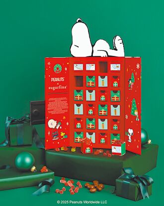 Snoopy糖果倒数月历迎耶诞
