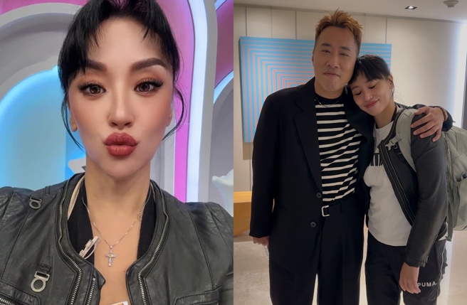 安歆澐傳出婚變，二度發聲，右圖左為她的師兄余祥銓。（圖／翻攝自anhsinyun IG）