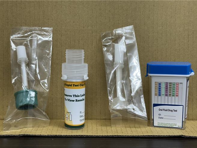 唾液毒品快篩預計年底上路。（警方提供）